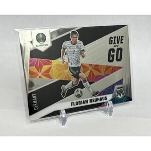 Florian Neuhaus #9 "Give And Go" Insert 2021 Panini Mosaic UEFA Euro Soccer